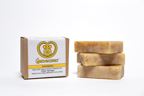 Lemongrass Soap Bar 3 Pack