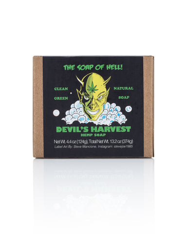 Devil Harvest Hemp Soap Bar 3 Pack